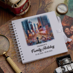 Personalised New York Holiday Memory Scrapbook Journal Photo Albums