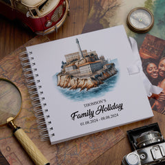 Personalised San Francisco Holiday Memory Scrapbook Journal Photo Albums