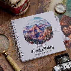 Personalised USA Holiday Memory Scrapbook Journal Photo Albums