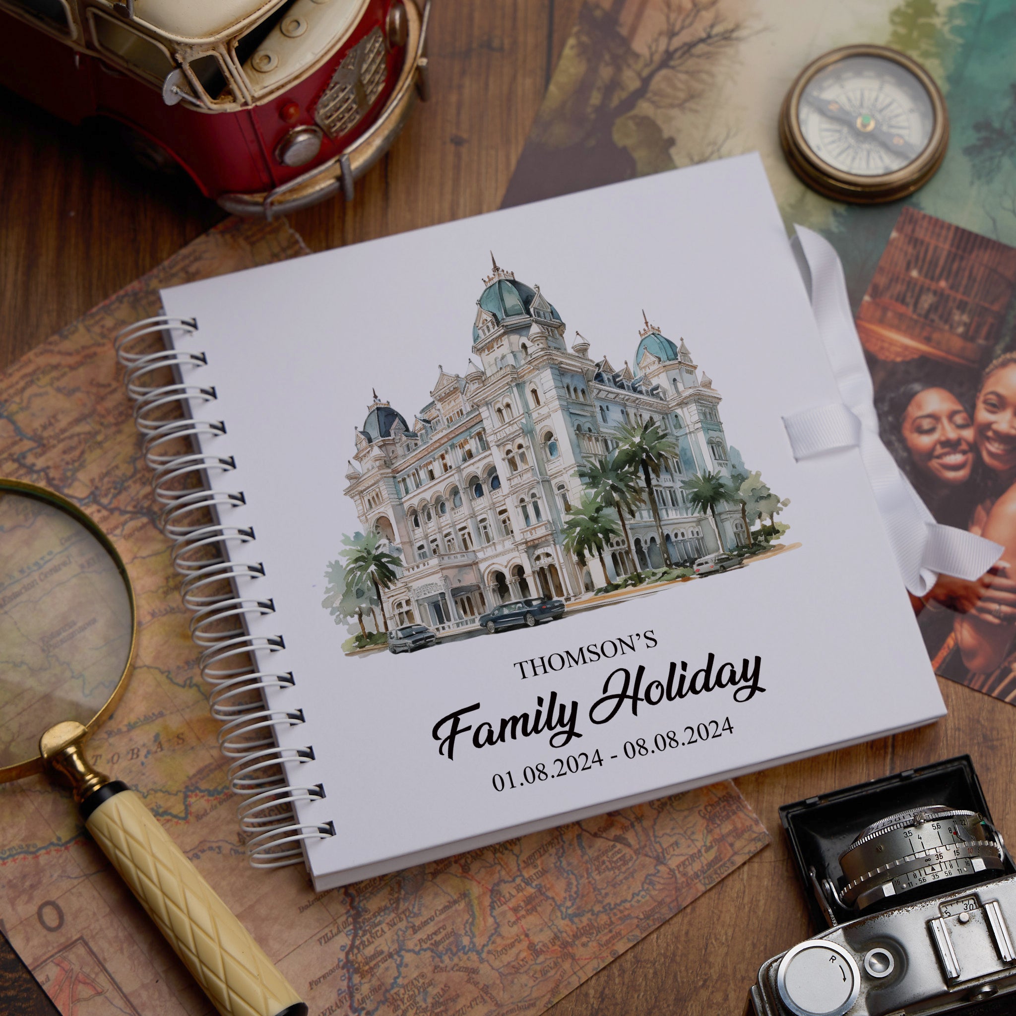 Personalised Singapore Holiday Memory Scrapbook Journal Photo Albums