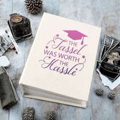 The Tassel Was Worth The Hassle Graduation Gift Photo Album With Sleeves 100 x 6x4 Capacity