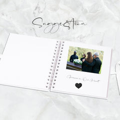 Personalised Condolence Scrapbook For Sympathy & Remembrance With photo