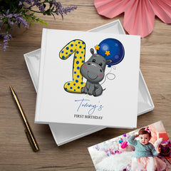 ukgiftstoreonline Personalised Baby Boy First Birthday Photo album Gift