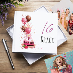 Personalised 16th Birthday Gifts for Her Photo Album