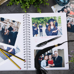 Large A4 Graduation Photo Album Scrapbook Finally Graduated