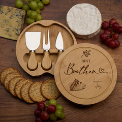 Personalised Family Sentiment Cheeseboard Gift Any Occasion