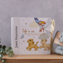 Personalised Baby Photo Album Keepsake Disney Lion King Simba