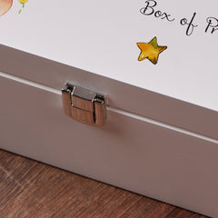 Personalised Dreaming Fairy Children's Wooden Jewellery Box Gift