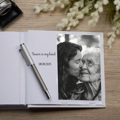 In Loving Memory White Photo Album For 50 x 6 by 4 Photos