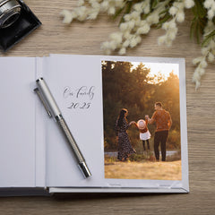 Personalised Our Story Our Life Family Sentiment Photo Album