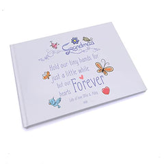 Personalised Grandma Hold Our Hands Guest Book