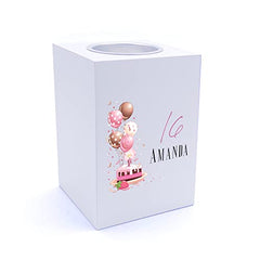 Personalised 16th Birthday Gifts For Her Tea Light Holder