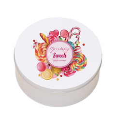 Personalised Grandma's Candy Sweet Storage Tin Gift