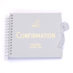 Personalised Confirmation Guest Book, Scrapbook or Photo Album Gift