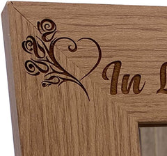 ukgiftstoreonline Personalised Mum In Loving Memory Remembrance Wooden Photo Frame