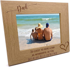 Personalised Dad As Wonderful As You Photo Frame gift