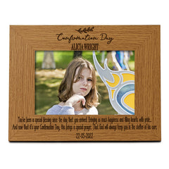 Personalised Confirmation Day Photo Picture Frame Landscape