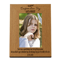 Personalised Confirmation Day Photo Picture Frame Portrait