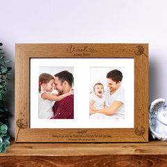 Uncle In Loving Memory Photo Frame Double 6x4 Inch Personalised