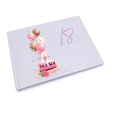 Personalised 18th Birthday For Her Guest Book