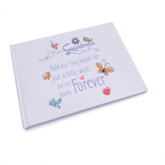 Personalised Grandma Hold Our Hands Guest Book