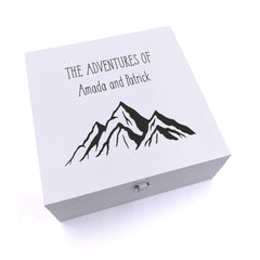 ukgiftstoreonline Personalised Adventures of Travel Keepsake Wooden Box