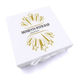 ukgiftstoreonline Personalised Moments with Dad Keepsake Memory Box