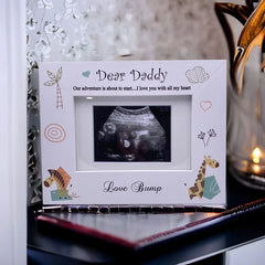 Baby Announcement Daddy to be Scan Photo Frame Gift