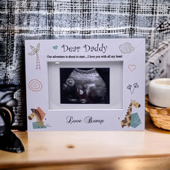 Baby Announcement Daddy to be Scan Photo Frame Gift