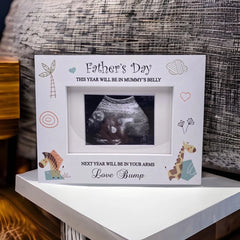 Baby Announcement Daddy to be Scan Photo Frame Father's Day Gift