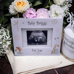 Personalised Baby Scan Photo Frame Gift First Scan