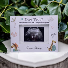 Baby Announcement Daddy to be Scan Photo Frame Gift