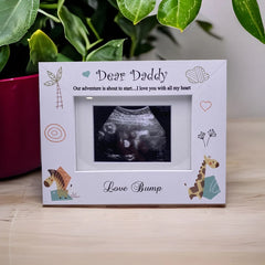 Baby Announcement Daddy to be Scan Photo Frame Gift