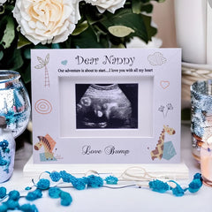 Baby Announcement Nanny to be Scan Photo Frame Gift