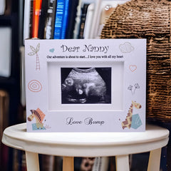 Baby Announcement Nanny to be Scan Photo Frame Gift