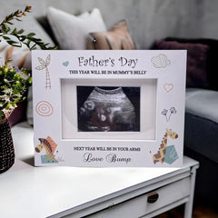 Baby Announcement Daddy to be Scan Photo Frame Father's Day Gift