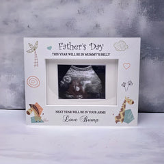 Baby Announcement Daddy to be Scan Photo Frame Father's Day Gift