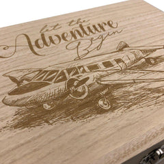 Large Travel Adventure Keepsake Box - ukgiftstoreonline